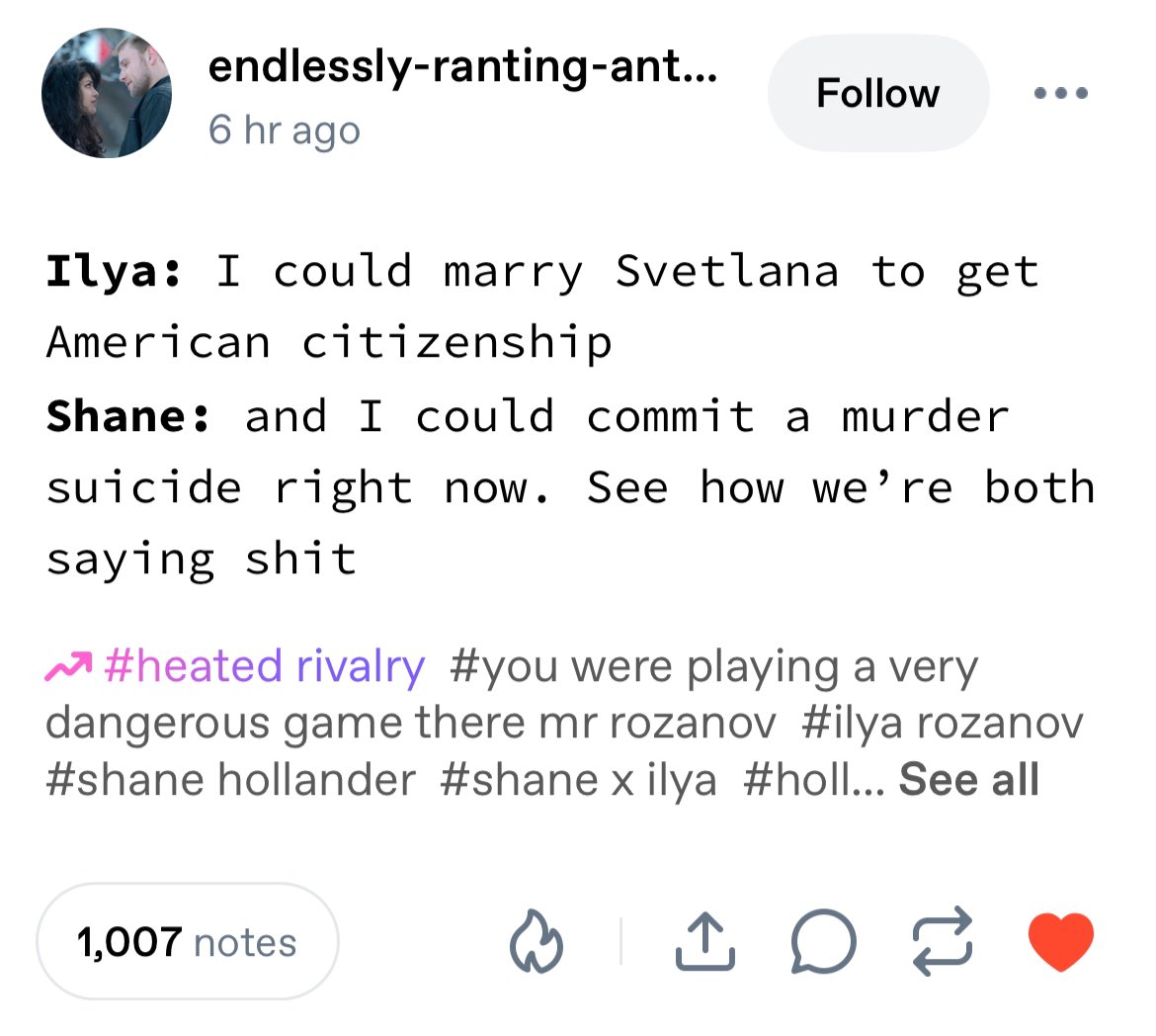 shanescervix's tweet image. Beautiful things happening on tumblr 😭