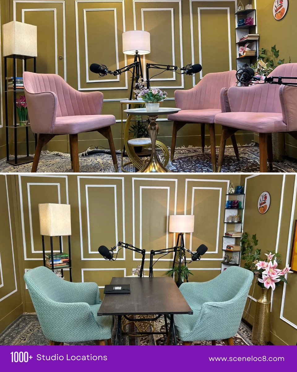 sceneloc8's tweet photo. Looking for a premium space to record your next podcast or video? 🎙️🎥
Book a professional podcast &amp; video recording studio in Andheri with SceneLoc8.

#SceneLoc8 #PodcastStudio #AndheriStudios #VideoShoot #CreatorStudio https://t.co/Q98RLvDIW1