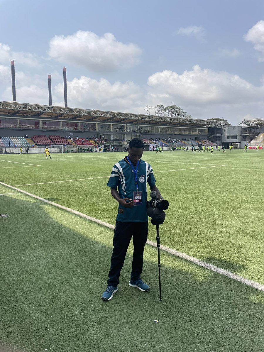Sepphotography_'s tweet photo. Today Iโm live here at the Mobolaji Johnson Stadium for coverage of the Assisat Oshola Celebrity All Stars Match up.
Atmosphere and condition is good ๐๐ฝ
Itโs an exciting line up of stars to watch out for
#CelebrityAllStarMatch #FootballForHope #FootballForFun #Celebrity https://t.co/Z6jJ1k9wSj