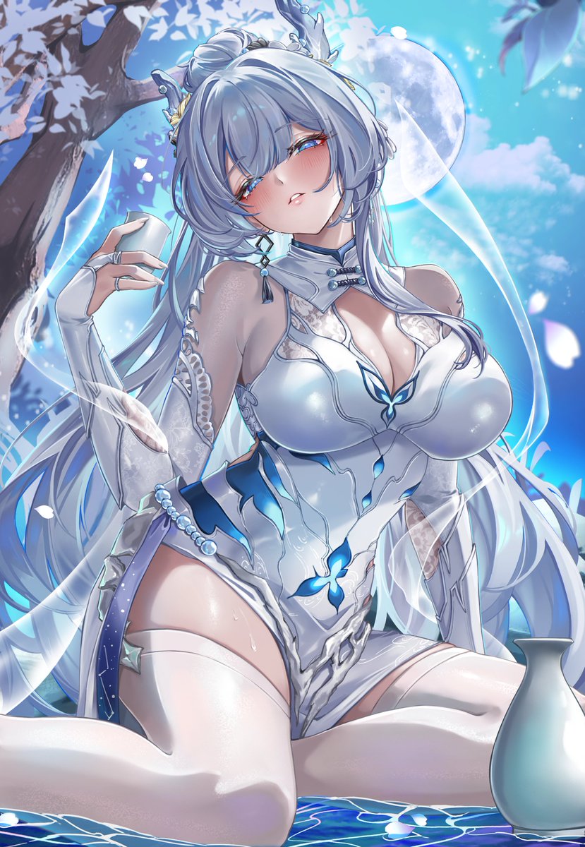 畫了二重螺旋的新角色扶疏！喜歡小酌的美女姐姐...愛了...看到時立刻想要撇一張😍

泳裝也好讚...該畫...我這圖坑終究是沒有填完的一天嘻嘻

#二重螺旋 #DuetNightAbyss #듀엣_나이트_어비스 #デュエットナイトアビス #DNAUGC