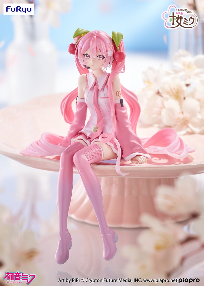 FURYU Prize News／ Noodle Stopper Figure Sakura Miku 2026 Designed