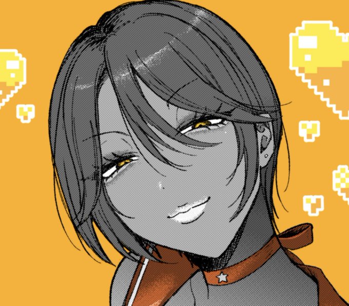 褐色ギャル描いたよ✌️🧡✌️
skebありがとうございました! 