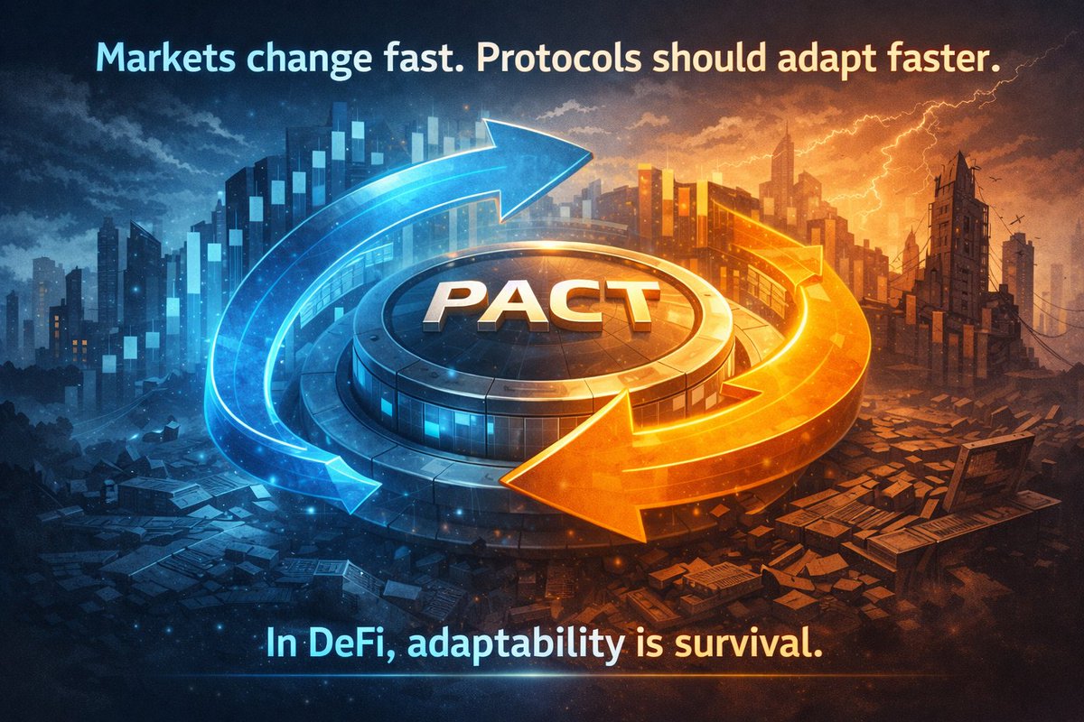 criptusi's tweet photo. Markets change fast. Protocols should adapt faster.
@Pact_Swap is built with flexibility at its core — ready to evolve with new conditions, new users, and new demands.
In DeFi, adaptability is survival.

#PACTSWAP #DeFiEvolution #Web3 #CryptoMarkets https://t.co/OMCZFJHjkI