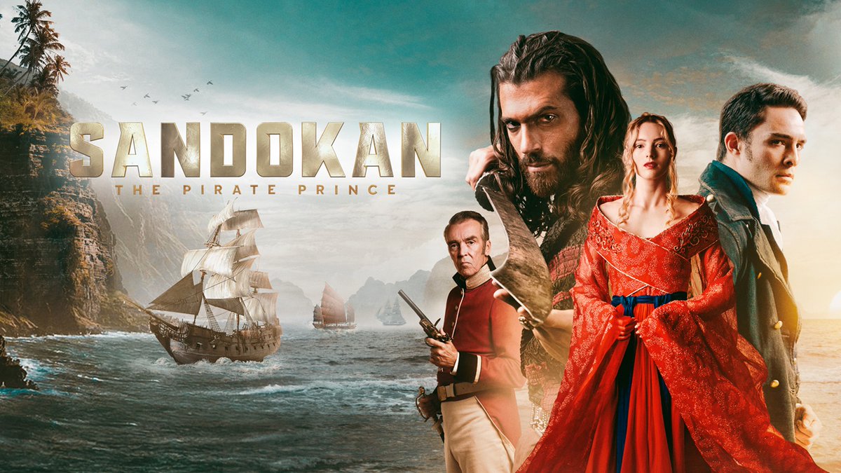 THEHOLLYWOODSPY's tweet image. NEW SANDOKAN EPIC TV SERIES WITH CAN YAMAN, ED WESTWICK AND JOHN HANNAH HITS NETFLIX THIS JANUARY! hollywood-spy.blogspot.com/2025/12/new-sa…