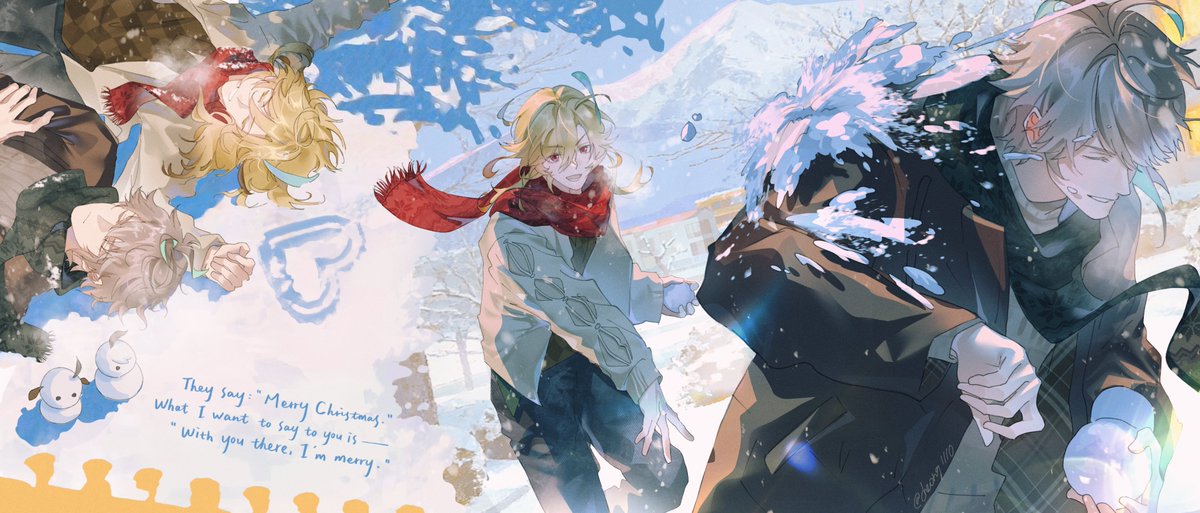 cheong1110's tweet image. Merry Christmas
#原神  #Alhaitham #Kaveh #アルハイゼン  #カーヴェ #haikaveh #イラスト