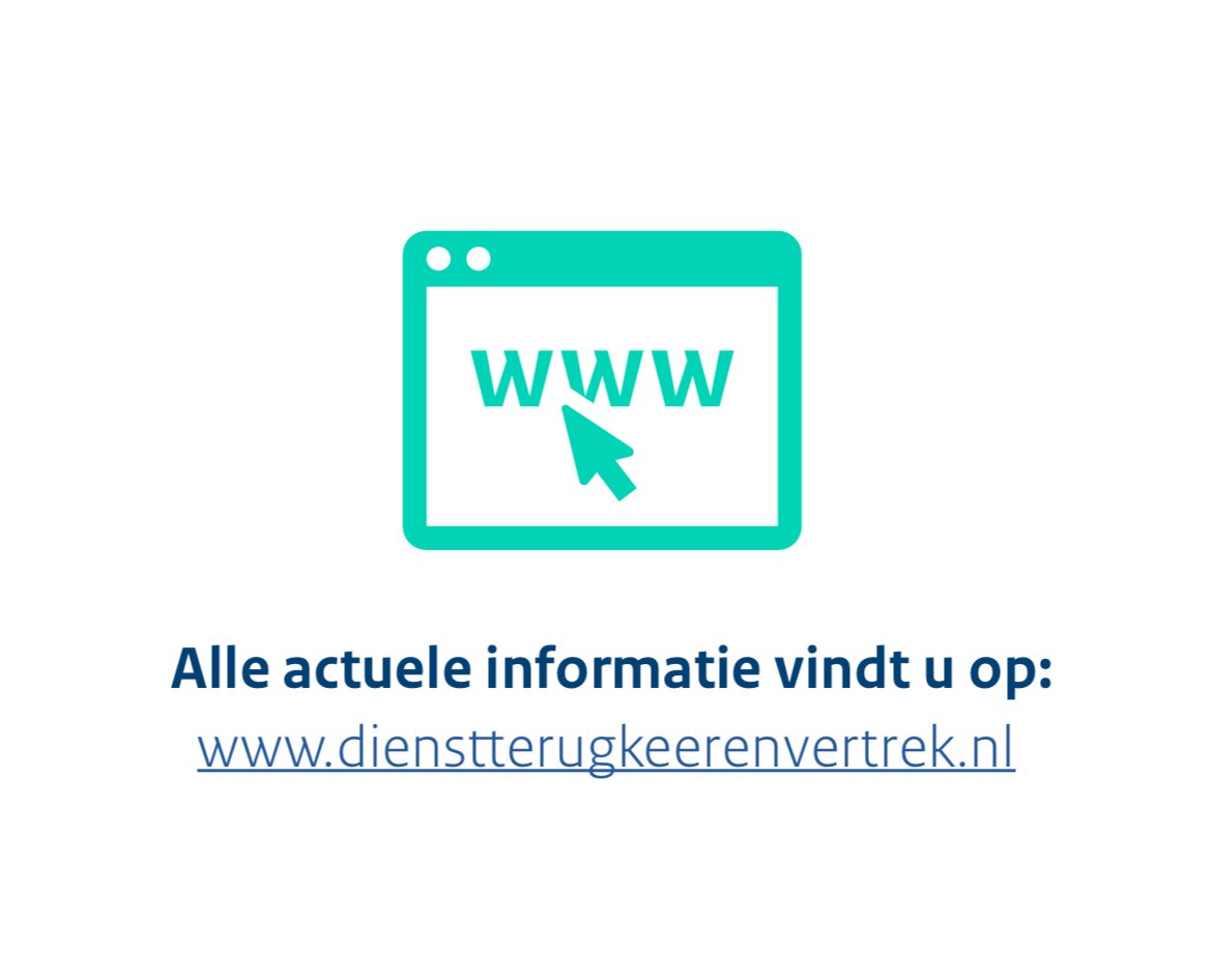 Dienst Terugkeer en Vertrek tweet media