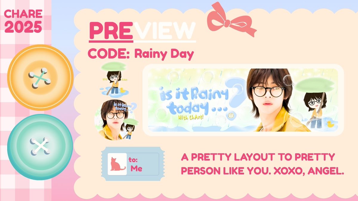bjsiness's tweet image. halo! mind to repost? &amp;gt;___&amp;lt; thank yOu! 🍎

finally aku open titip layout hujan gemas ini alias "Rainy Day" with special price yaitu 12K! berlaku sampai 1 Januari 2026 🔆  so please make sure kamu gak ketinggalan! bisa baca next tweet ya untuk lapak jajannya!

#zonauang #zonajajan
