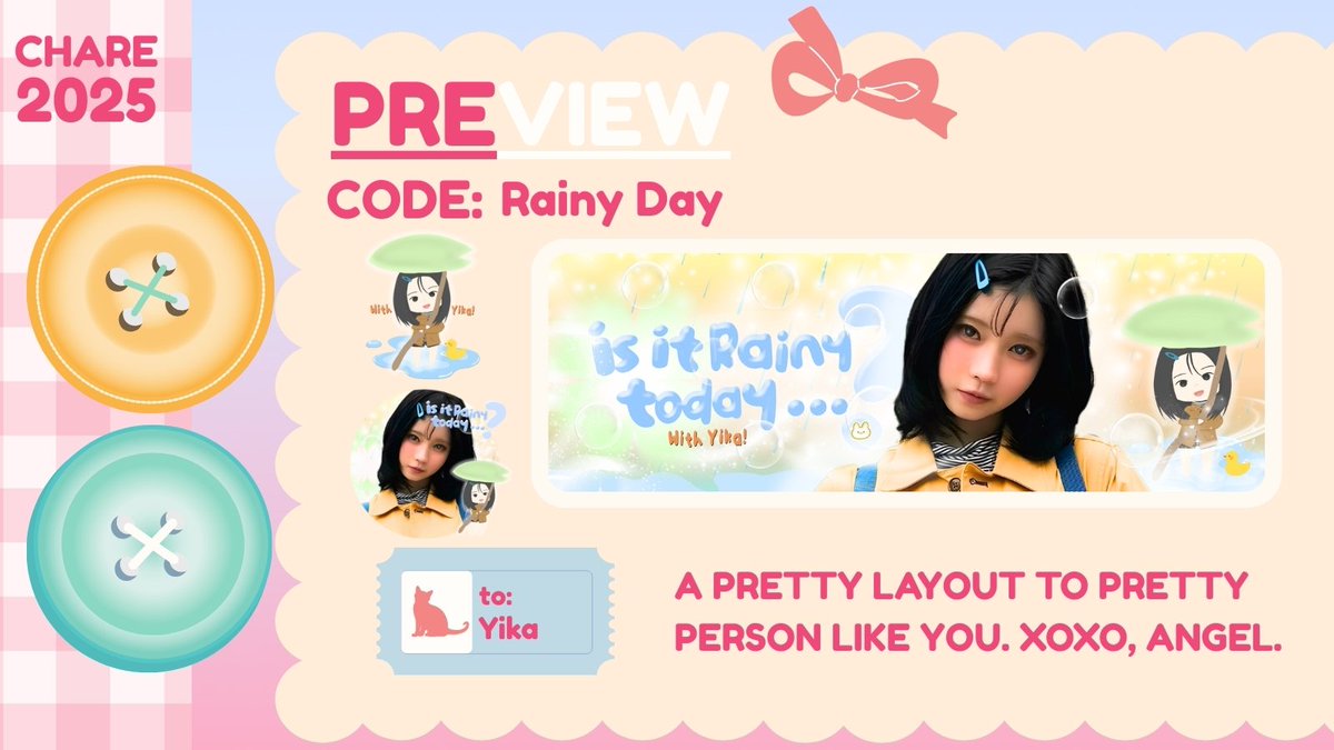 bjsiness's tweet image. halo! mind to repost? &amp;gt;___&amp;lt; thank yOu! 🍎

finally aku open titip layout hujan gemas ini alias "Rainy Day" with special price yaitu 12K! berlaku sampai 1 Januari 2026 🔆  so please make sure kamu gak ketinggalan! bisa baca next tweet ya untuk lapak jajannya!

#zonauang #zonajajan