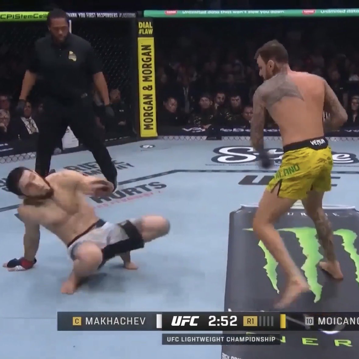 FightVaults's tweet image. Money Moic almost becoming the GOAT 🐐