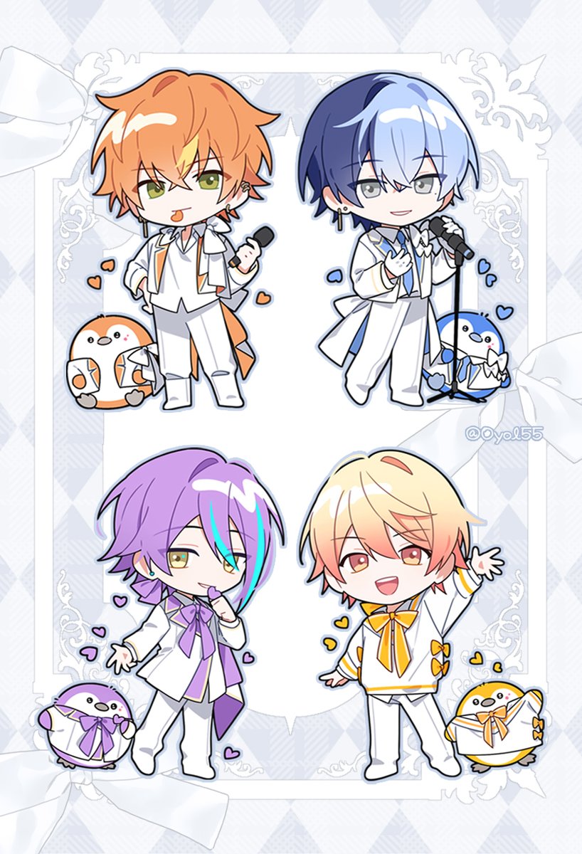 🧡💙💜💛
#prsk_FA