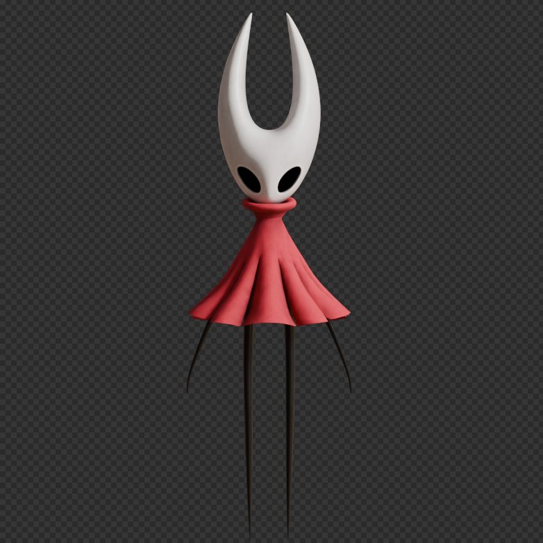 Hornet 
part of hollow knight model pack
#hollowknight #silksongfanart