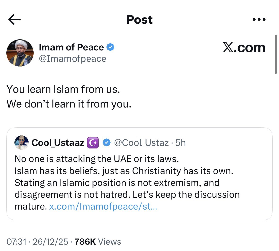 MasterMaliq's tweet image. Yes, we learn Islam from the Arabs. The Prophet was not Nigerian, his companions were not Nigerian, and the generations that followed them were not African. Islam reached Africa through trade and scholarship, arriving in the regions that are now northern Nigeria around 370 to 470…