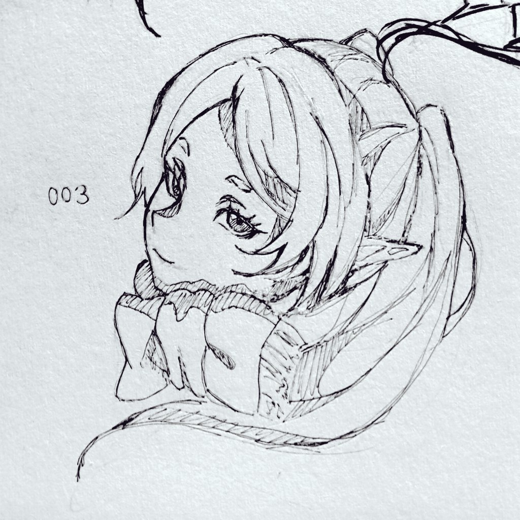 nikolai_899's tweet photo. Frieren sketches with different pigment liners https://t.co/NobsdnxboU
