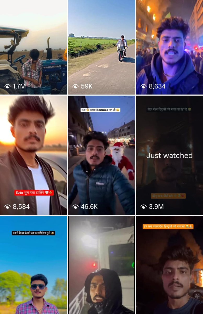 zoo_bear's tweet image. That's an AI generated video by Kuldeep Meena from India. 

Just like he made this one