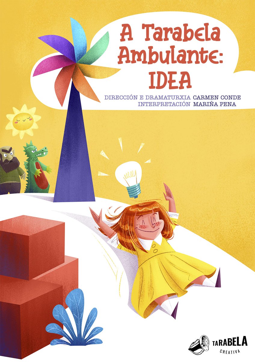 💡✨ Este Nadal #ATarabelaAmbulante #Idea irá, ao tempo que o sol alumea cada vez máis dende o ceo, percorrendo distintos puntos de Galicia!!

💛 Atentas e atentos ás datas e lugares! Mañá comeza!! 🌟