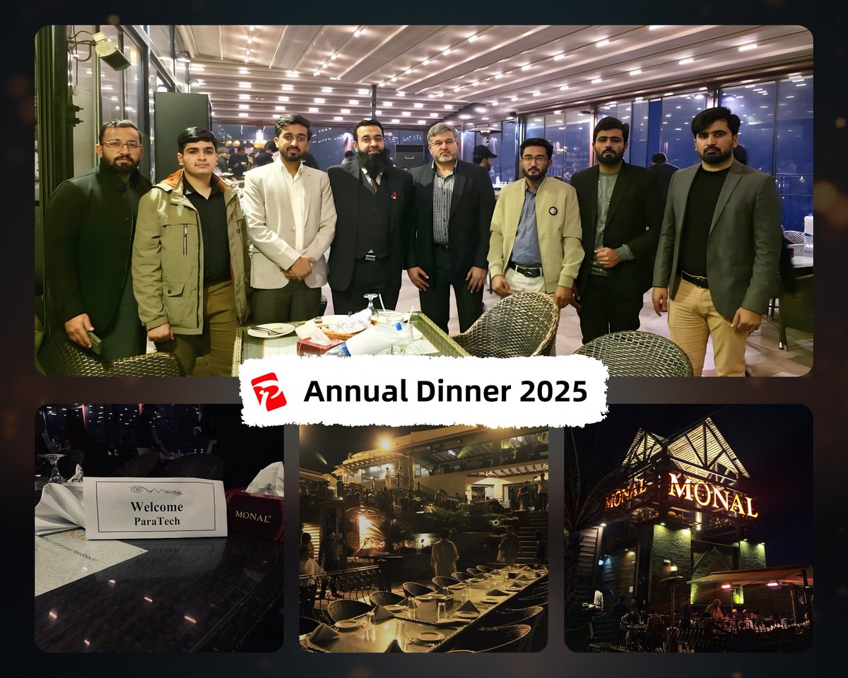 paratechsofts's tweet image. ParaTech Annual Dinner 2025
An evening of connection, appreciation, and team spirit. Proud of the people driving our growth forward.
#ParaTech #AnnualDinner2025 #Teamwork
