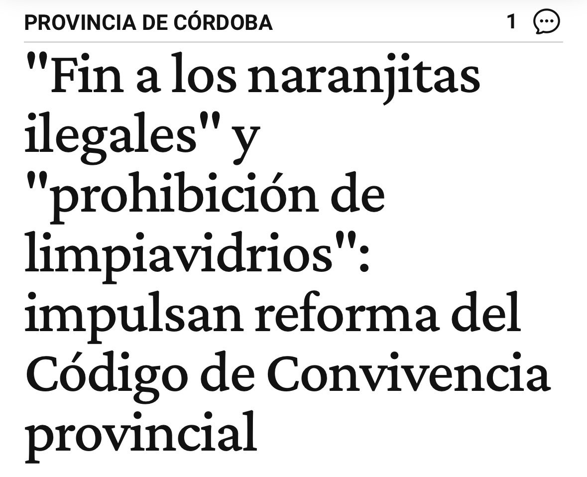 👉🏼Se canalizan broncas en estos temas para desviar el foco del reclamo de empleados estatales en Córdoba y el polémico proyecto de Procuración Penitenciaria, entre otros asuntos.

Es un corobesismo libertario, estrategia que opositores locales le bancan al gobierno de Milei. Ojo.