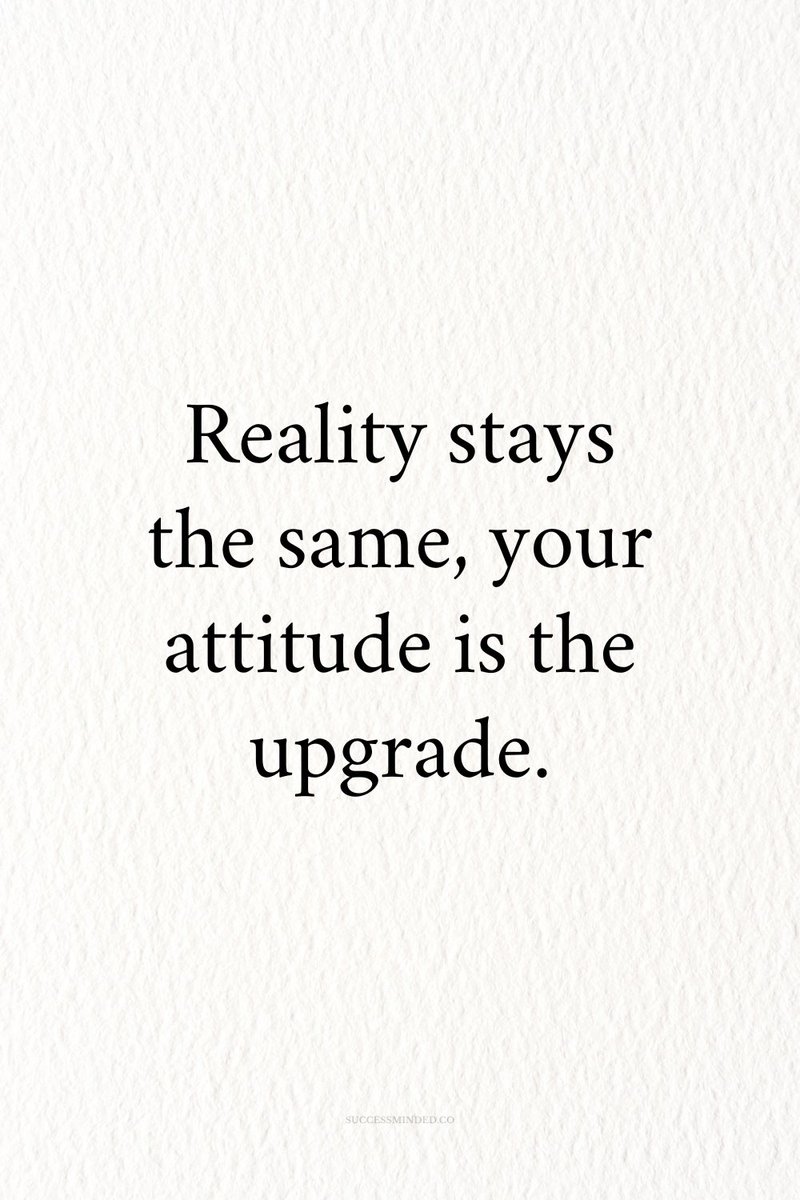_SuccessMinded_'s tweet image. Your attitude..