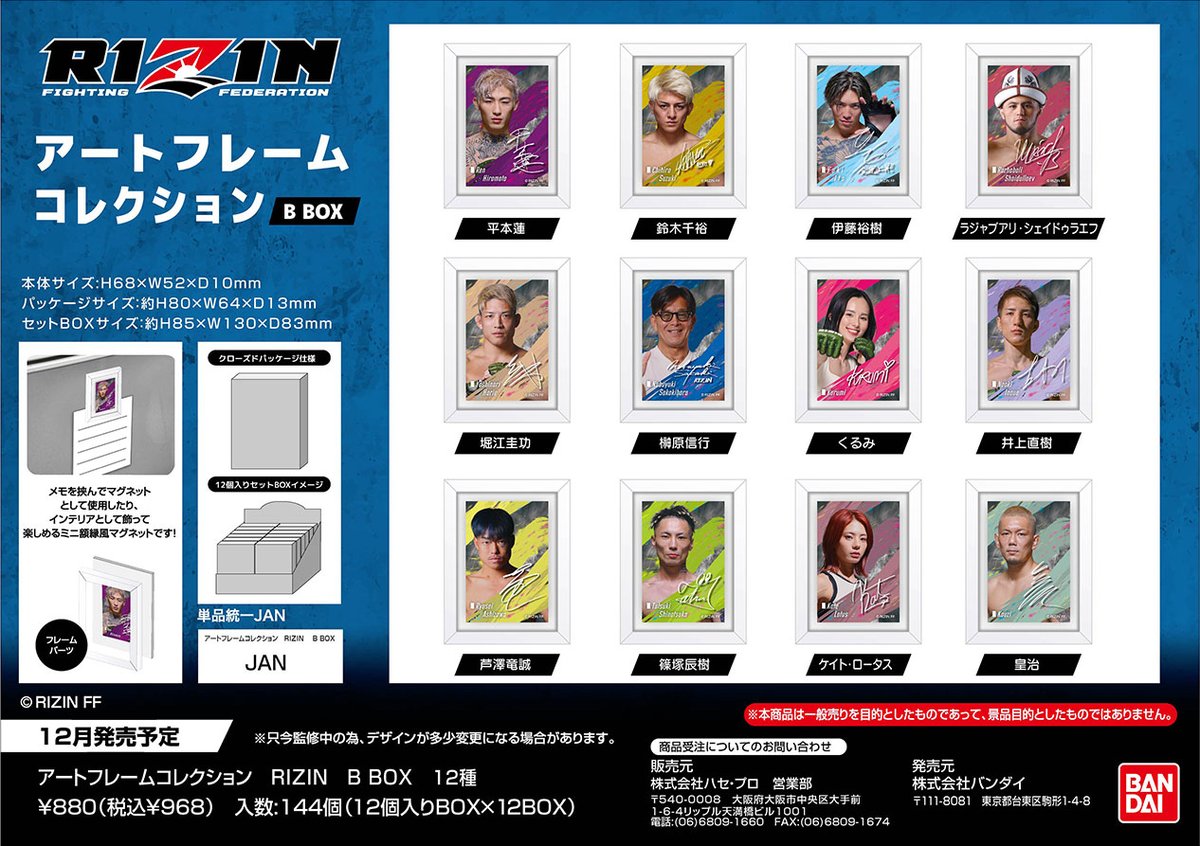 RIZIN AWARD10th Anniversary 非売品グッズトレカ未開封 RIZIN