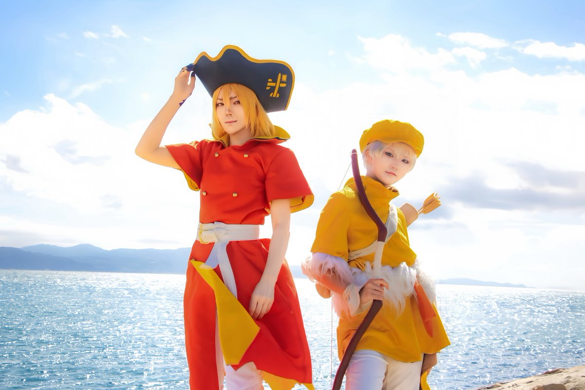 naaaao1115's tweet photo. 【cos/Dr.STONE 】

🐉:nao
🏹:千柚さん

Photo:春風さん(@halkazeDC ) https://t.co/AJKGKVxYrf