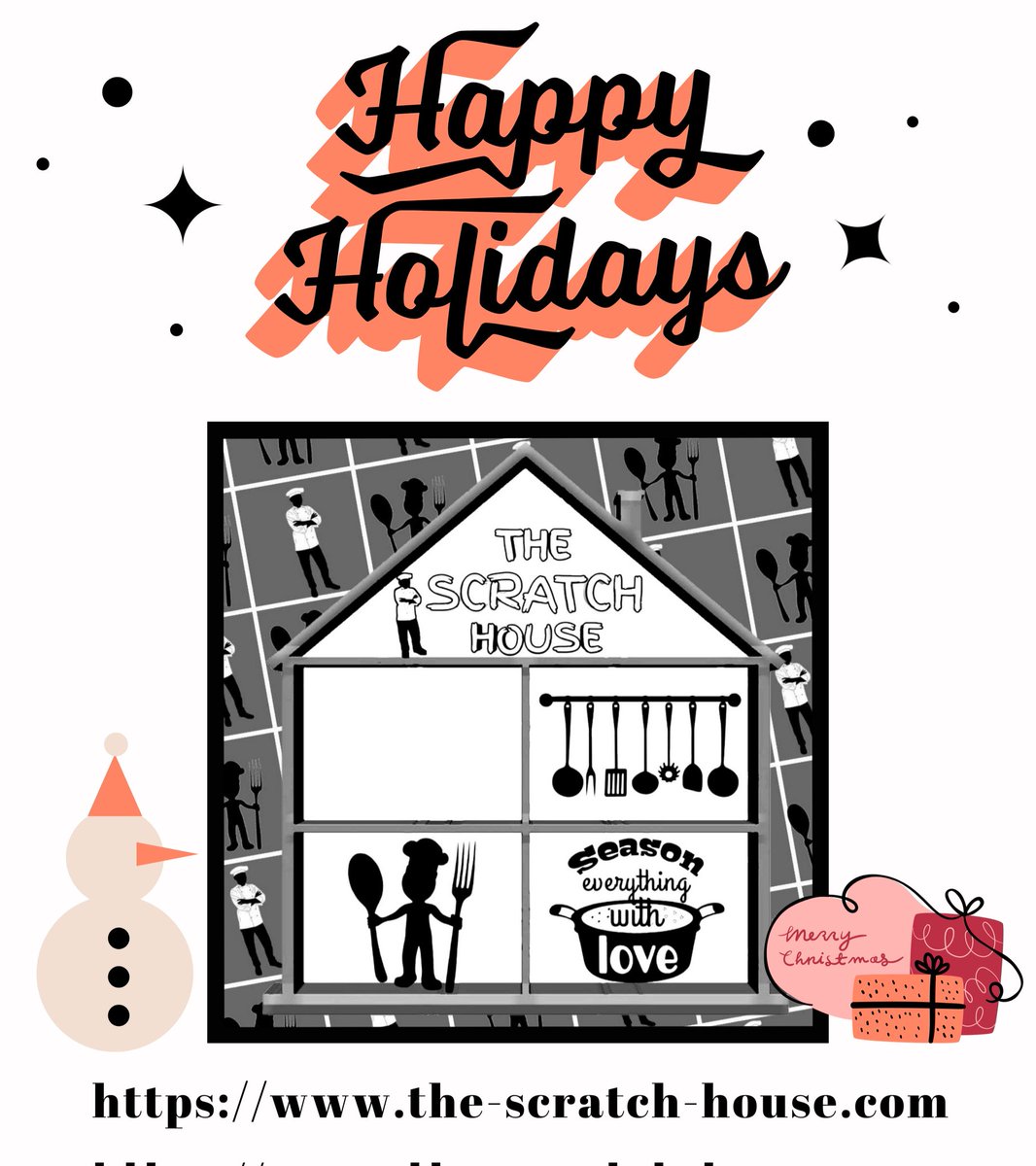 scratchhouse21's tweet photo. Happy Holidays from all of us at The Scratch House. Thank you for your continued support this year—we truly appreciate you and look forward to serving you in the year ahead. Wishing you and your loved ones a safe, warm, and joyful holiday season. https://t.co/mvh6yRJUtD