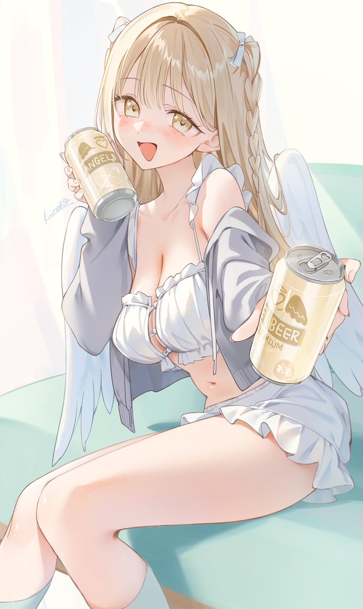 おしごとおつかれさまっ!
お正月休み?飲んで騒いで宴しちゃお～～～ଘ(ˊᗜˋ)و
と、酒カス天使ちゃんが申しております! 