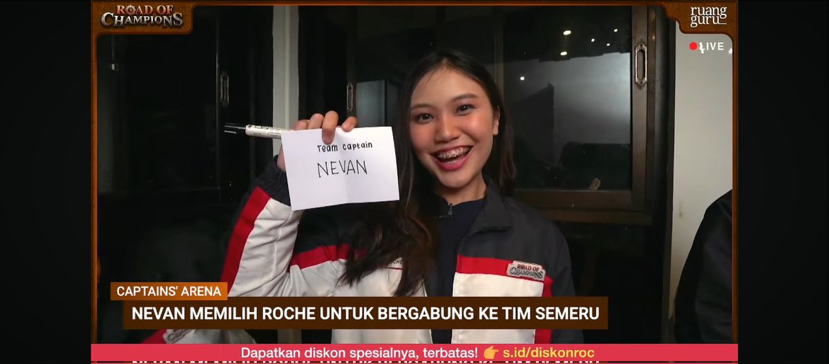 Cacaamyra's tweet photo. ROCHE DIPILIH 2 TEAM CAPT DI URUTAN PERTAMA DAN DOI MILIH NEVAN
#RoadofChampions #RuangguruROC #ROCMalang #ROCBatu #ROCSurabaya #RoC #maxwellers #timsekop #rochenroll https://t.co/9C66RwuuXg