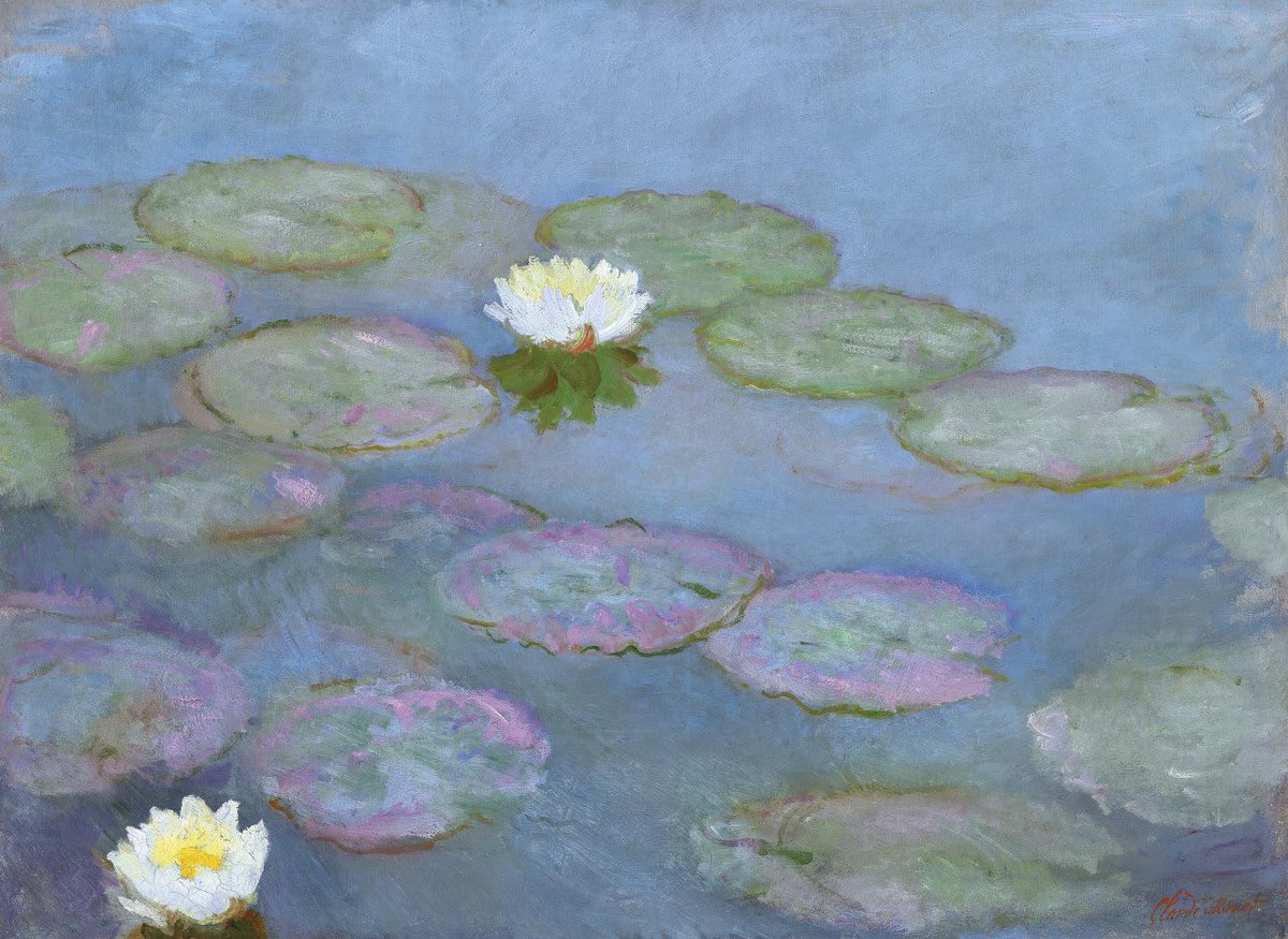 controdicting's tweet image. claude monet