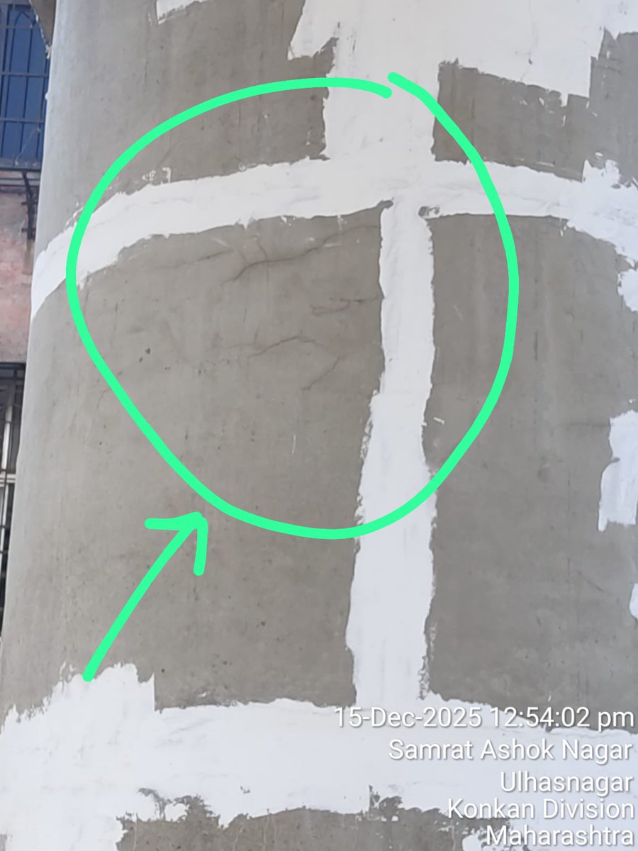 Ambernath_ACF's tweet photo. @AshwiniVaishnaw @mygovindia @RailMinIndia @drmmumbaicr @RailMadad @WorldBank @India_NHRC Complaint agn @Central_Railway Mumbai & concern for allowing contractor to construct sub standard FOB at #AMPGATE in #Ambernath. https://t.co/e2GhKxMIMm