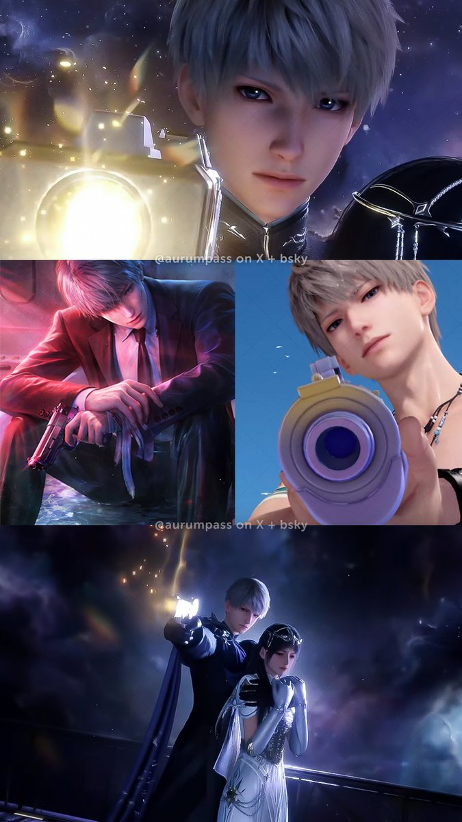 Xavier with his guns