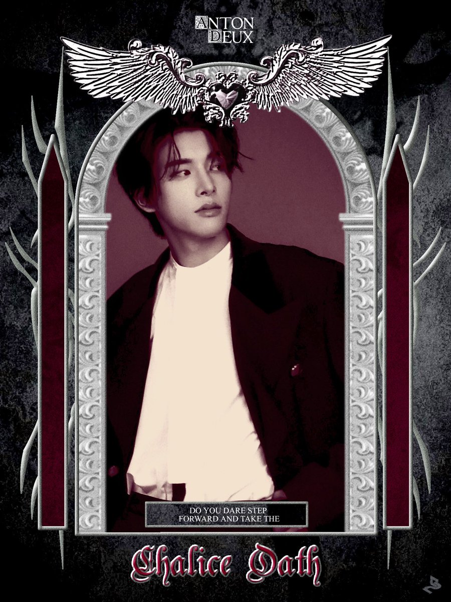 syncoupe's tweet image. ⠀⠀

✶ I, AQUILLA, sworn by 𝒎𝒐𝒐𝒏𝒍𝒊𝒈𝒉𝒕
and 𝒔𝒉𝒂𝒅𝒐𝒘, agree to be a part of
𝓐nton and 𝓓euce’s 𝐂𝐡𝐚𝐥𝐢𝐜𝐞 𝐎𝐚𝐭𝐡.

By thorn and vow, I say: 𝓨𝓮𝓼. ݁ᛪ༙

⠀⠀