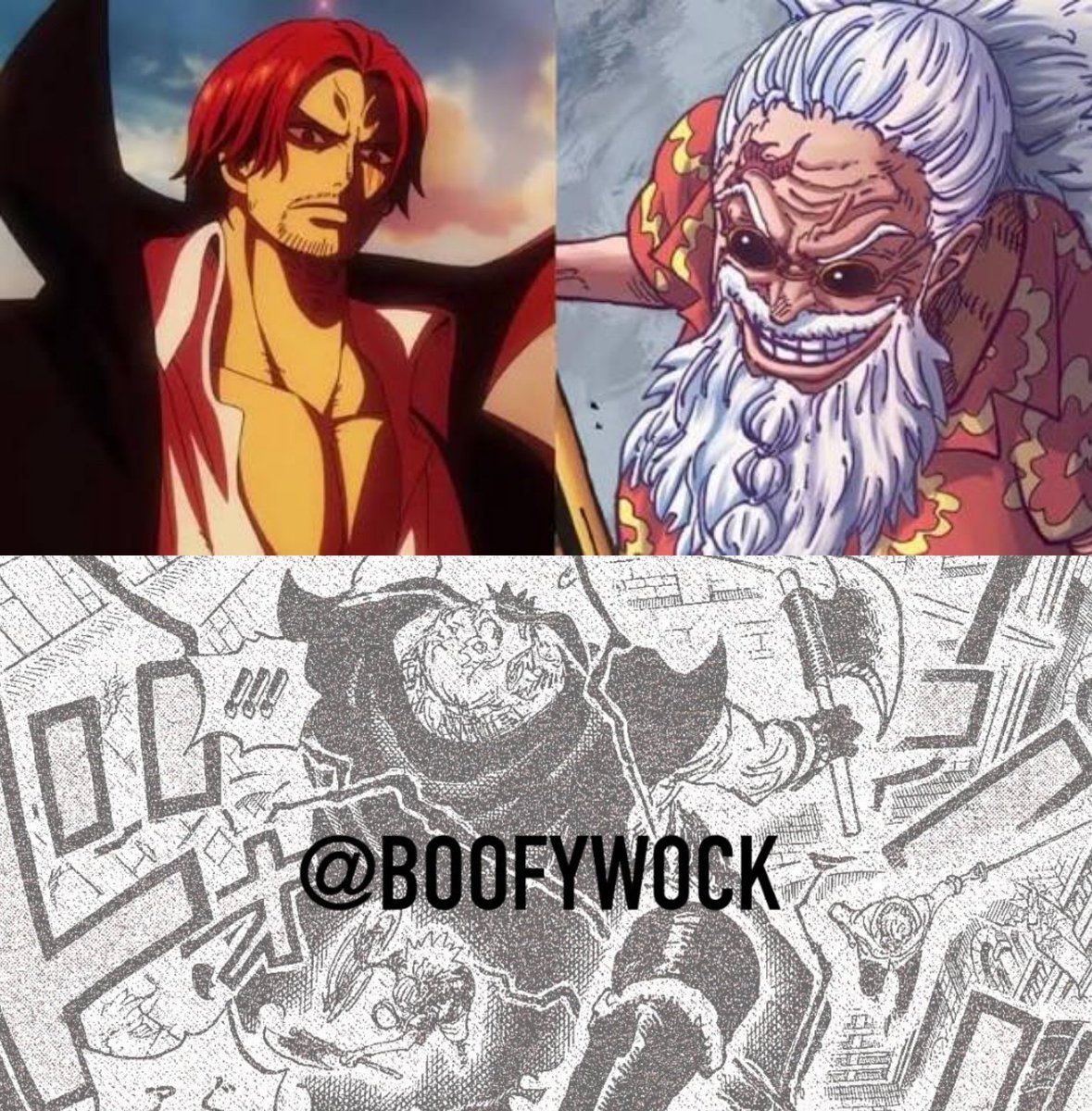 RJupiter7's tweet image. #ONEPIECE1170

The last thing I would've expected from Elbaf is giving us Shanks/Gaban duo dynamic, they are so cold 😭🔥