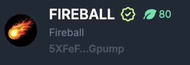 deficristo's tweet photo. $FIREBALL Verified on https://t.co/bINuK8S2HL ! https://t.co/HWFEQVd8J5