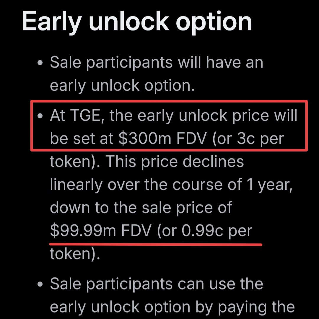 CryptoTeluguO's tweet photo. 💥Update on @infinex token sale

😂Sale target raise & FDV magically reduced

👇New terms
📈FDV - $300M(was $1B )
💰Target raise - $5M (was $15M )

📈Actual FDV $100M with 1 year lock, but if u choose TGE 100% FDV will be $300M

✋But wait.. There's more
😂They want to raise another $2M, 2% tokens on @Uniswap CCA @ $100M FDV

😂Extraction continues

😄They Already raised $67M from community for Patron NFT (with tokens)

😂With 3 token sales every single community member gets tokens
🤔So who's buying post TGE? 

😉I will skip
🤔What about u? Wt do u think about this sale?

💙Like
🔁RT