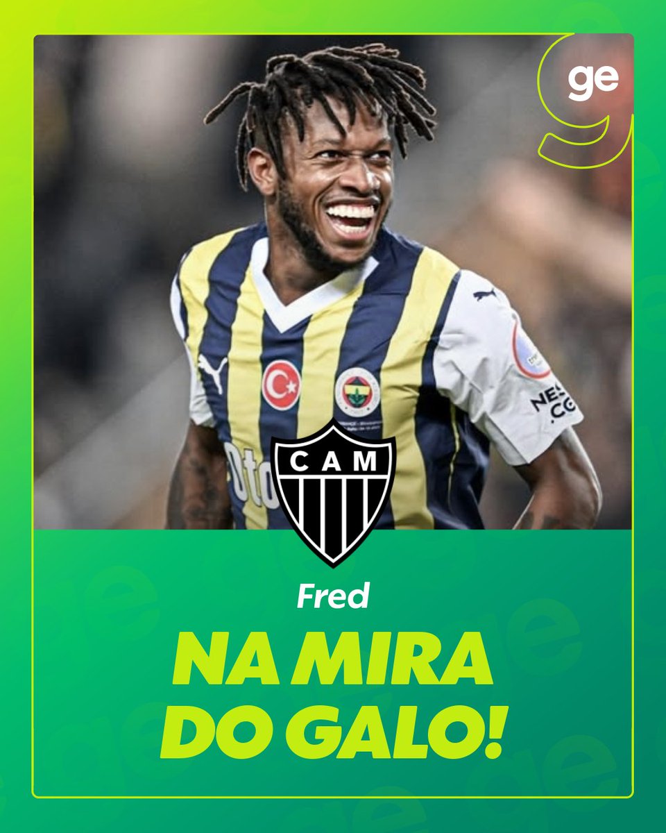 geglobo's tweet image. NA MIRA DO GALO!

Atlético-MG tenta contratação de Fred, do Fenerbahçe.

Meia que disputou a última Copa do Mundo pela Seleção é mineiro e iniciou a carreira das categorias de base do Galo.

glo.bo/3MRcHyl