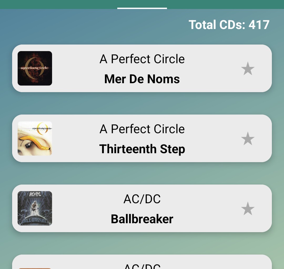 Je crois que j'écoute un peu trop de musique 😅 et encore je suis sûr qu'il m'en reste qui traînent quelque part