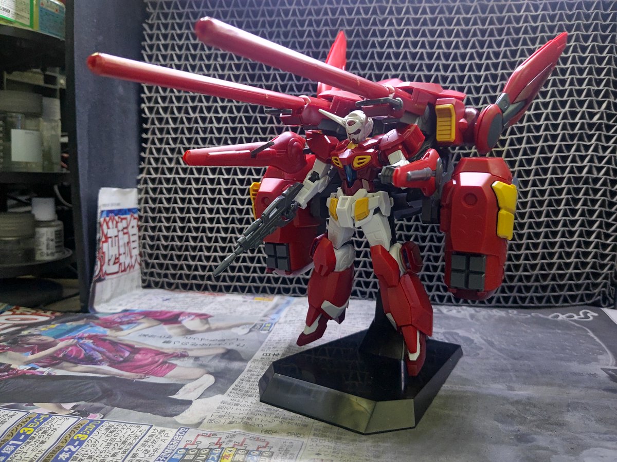 mitz_con's tweet photo. GNアームズ完成であります
(￣^￣)ゞ
サポートメカシリーズお次はアサルトパックであります

#ガンプラ好き
#ガンプラ好きな人と繋がりたい
#ガンプラ好きと繋がりたい
#機動戦士ガンダムOO
#ガンダムエクシア https://t.co/jwjEubqz0g