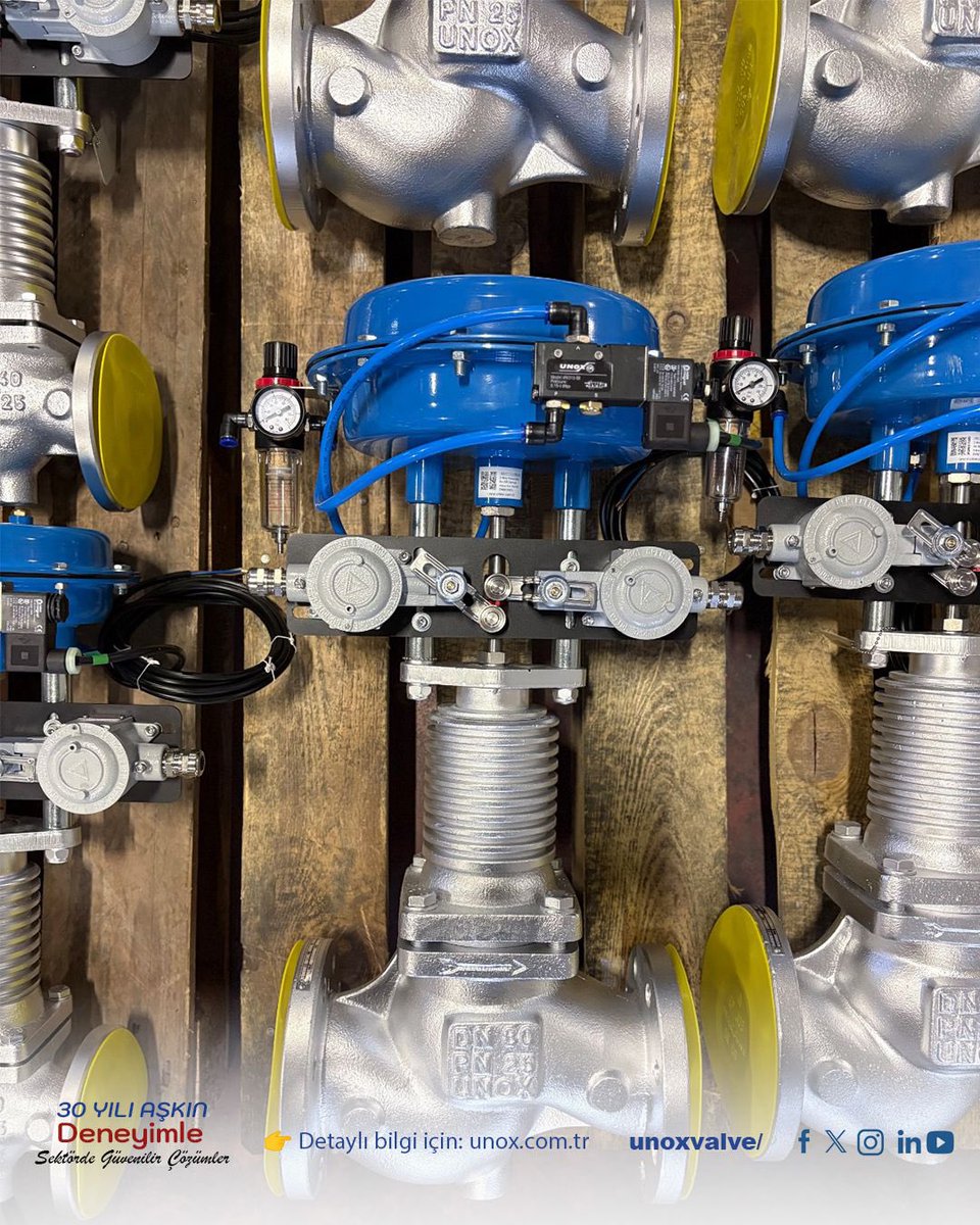unoxvalve's tweet image. UNOX'ta yüksek performans, güvenlik ve kalite bir arada!
Bütün yıl boyunca iş birliği yaptığımız tüm müşterilerimize teşekkür ediyoruz; yılın son sevkiyatıyla birlikte bu heyecanımızı sizinle paylaşıyoruz.
#ExProof #IndustrialAutomation #HighPerformance #Certified #SafetyFirst