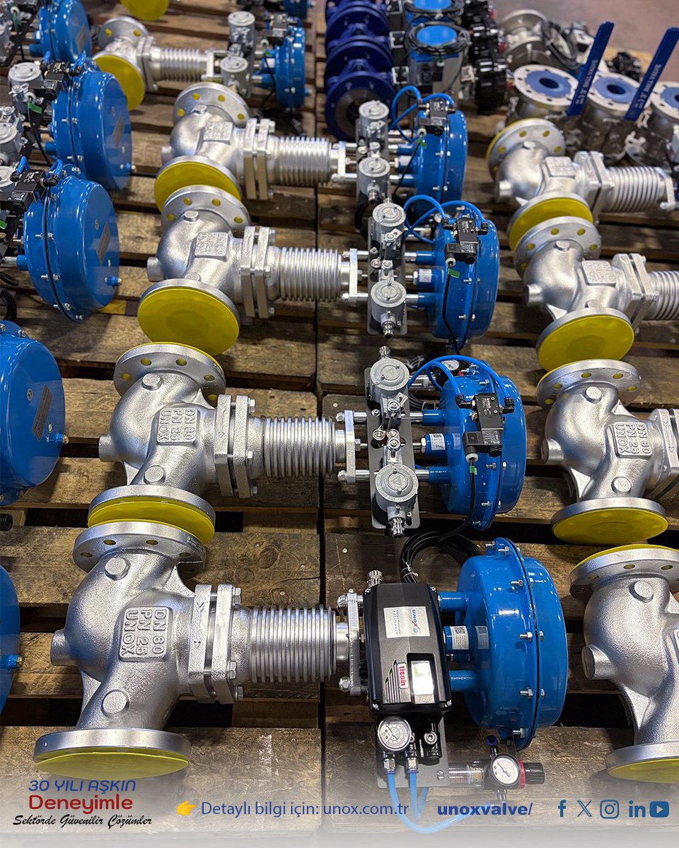 unoxvalve's tweet image. UNOX'ta yüksek performans, güvenlik ve kalite bir arada!
Bütün yıl boyunca iş birliği yaptığımız tüm müşterilerimize teşekkür ediyoruz; yılın son sevkiyatıyla birlikte bu heyecanımızı sizinle paylaşıyoruz.
#ExProof #IndustrialAutomation #HighPerformance #Certified #SafetyFirst