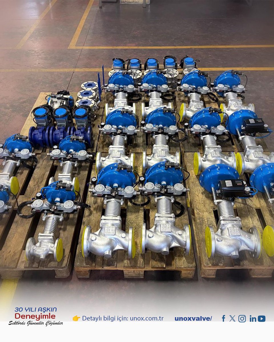 unoxvalve's tweet image. UNOX'ta yüksek performans, güvenlik ve kalite bir arada!
Bütün yıl boyunca iş birliği yaptığımız tüm müşterilerimize teşekkür ediyoruz; yılın son sevkiyatıyla birlikte bu heyecanımızı sizinle paylaşıyoruz.
#ExProof #IndustrialAutomation #HighPerformance #Certified #SafetyFirst