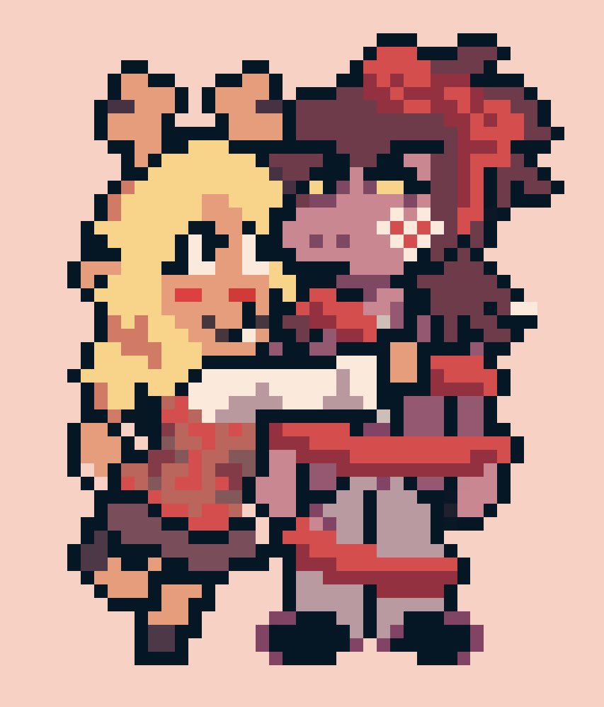 sugarlover1225's tweet image. Sorry it’s one day late!! My final Christmas Suselle art I had ready!! #DELTARUNE