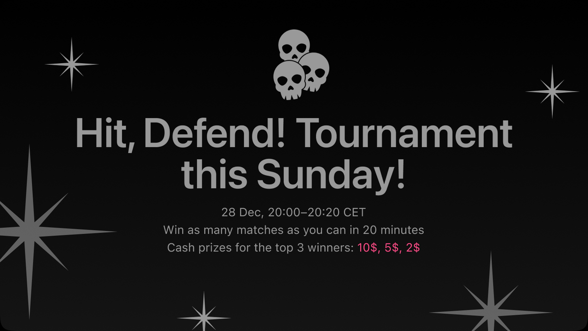 Hit, Defend! tweet media