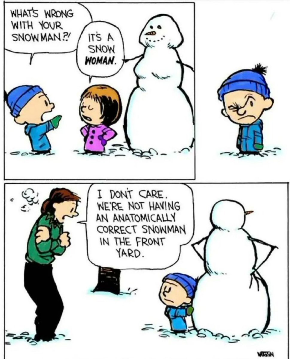 Calvinn_Hobbes's tweet photo. Nice try Calvin 🤣🤣 #CalvinandHobbes #Christmas https://t.co/LWEzD6Wrmu