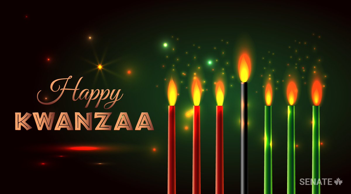 SenateCA's tweet image. Happy #Kwanzaa!  

Wishing all those celebrating moments of joy and meaningful reflections with family and friends.

#SenCA