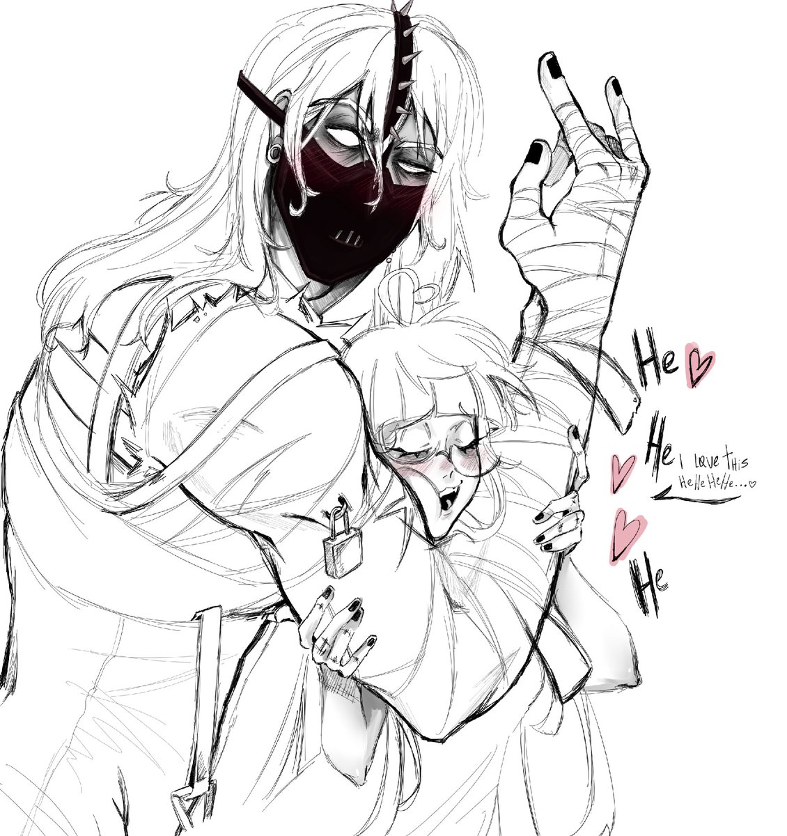 ll_Celeste_ll's tweet photo. QUE ISSOOOO- QUANTO AMOR GENTE, OBGG MESMO
Fiz essa versão bem sketch pra representar todos nós fãs de gostosos HAHAHAHA
#OrdemParanormal
#Hexatombefanart https://t.co/5TxGIOyN46