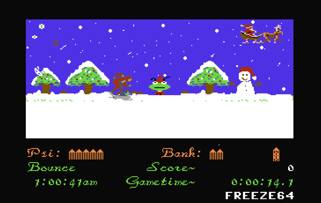 A few more #Commodore64 Gaming Christmas Scenes courtesy of FREEZE64.com
#Commodore64Ultimate