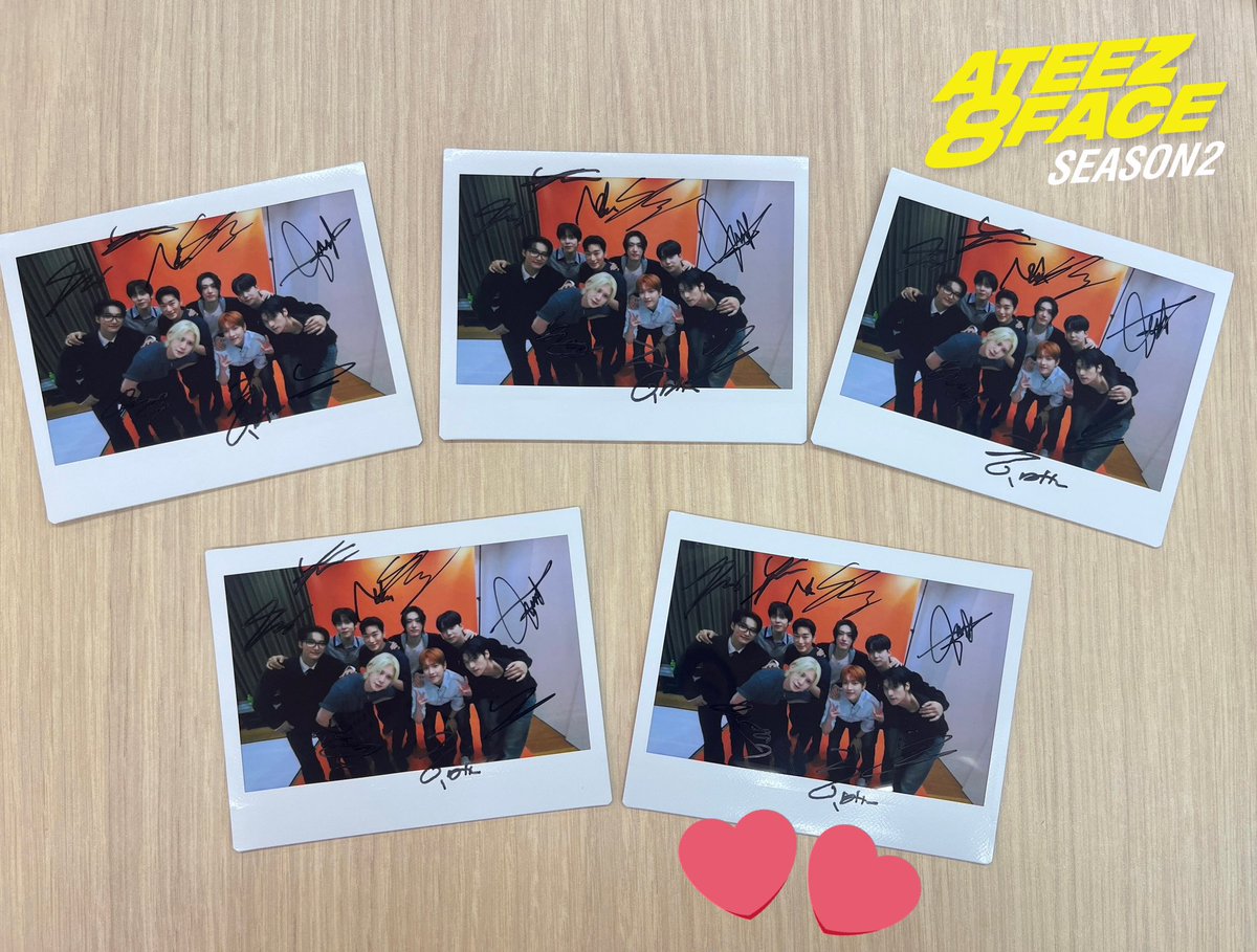 サイン入りチェキ当たった😭✨✨ ずっと信じられなかったけどチェキ