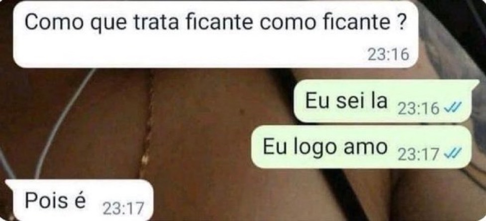 xotasagrada's tweet image. pois é