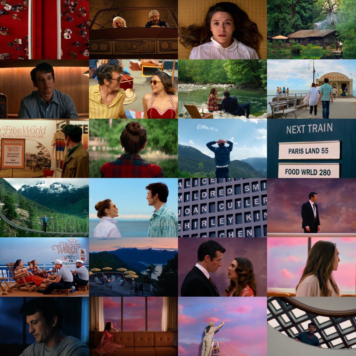 lizzieonfilm's tweet image. colour in ‘eternity’ (2024).