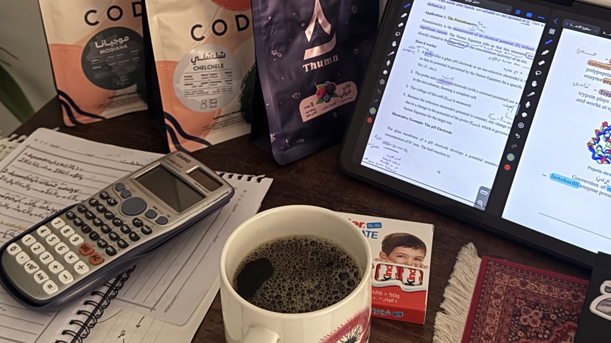 ☕📚📝✨